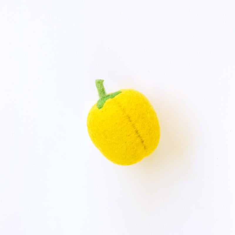 Felt Vegetable - Capsicum (Yellow)