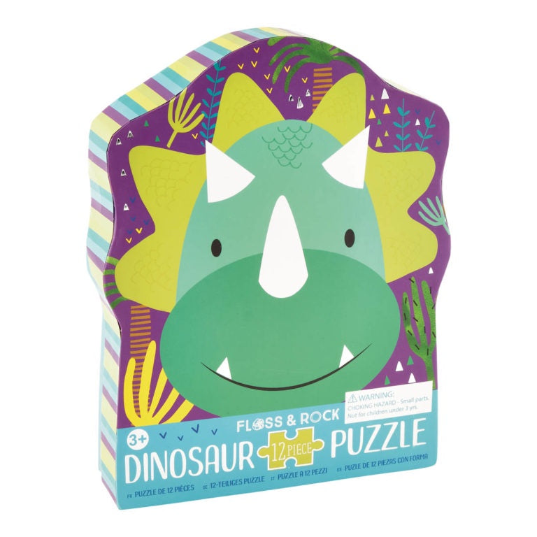 Floss & Rock Dinosaur Puzzle - 12pc