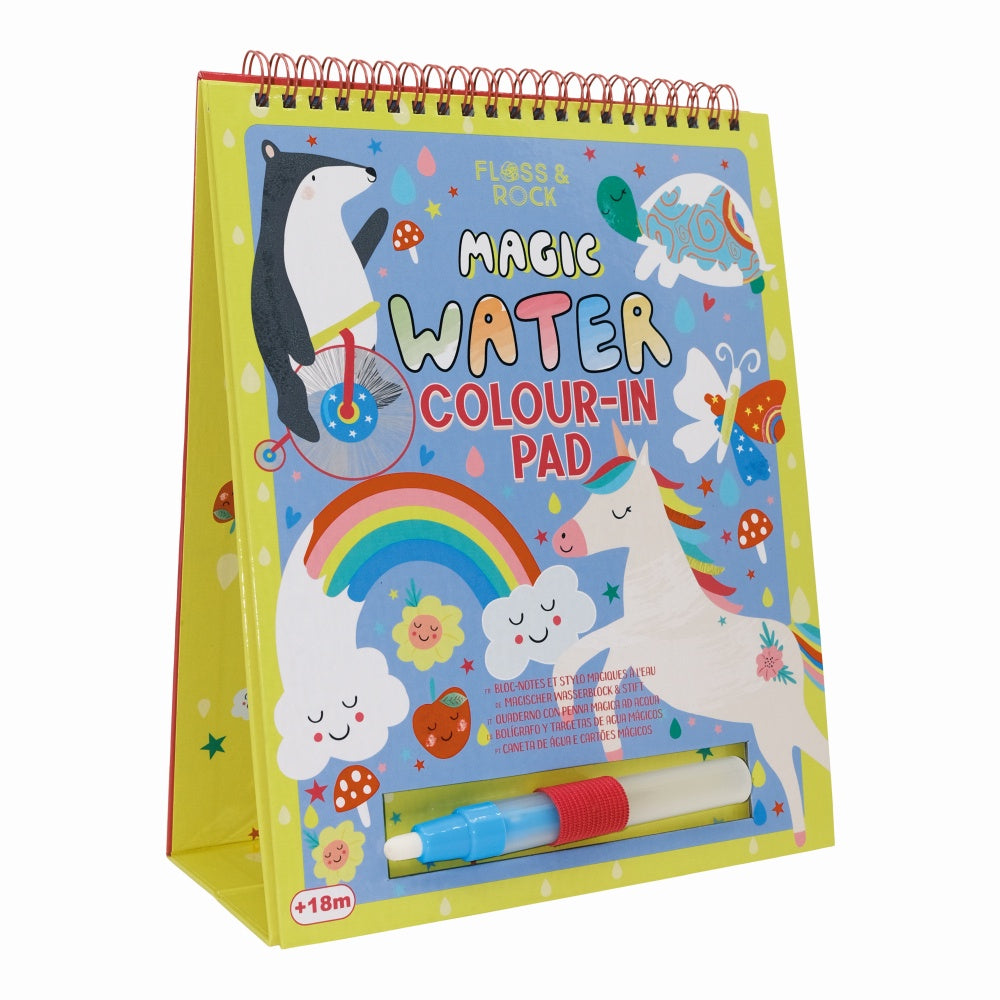 Floss & Rock Magic Water Colouring Flip Pad - Rainbow Fairy