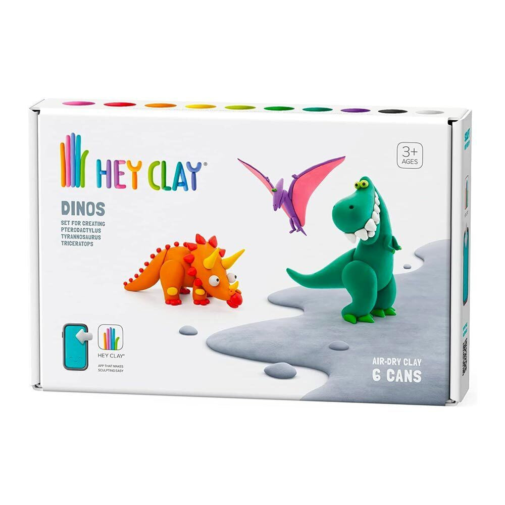 Hey Clay- Dinos (6 Cans)