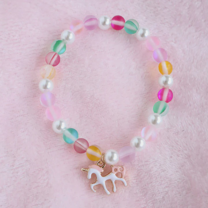 Lauren Hinkley Petite Fleur Unicorn Elastic Bracelet