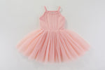 MaMer Valentina Party Tutu Dress - Light Pink Dots