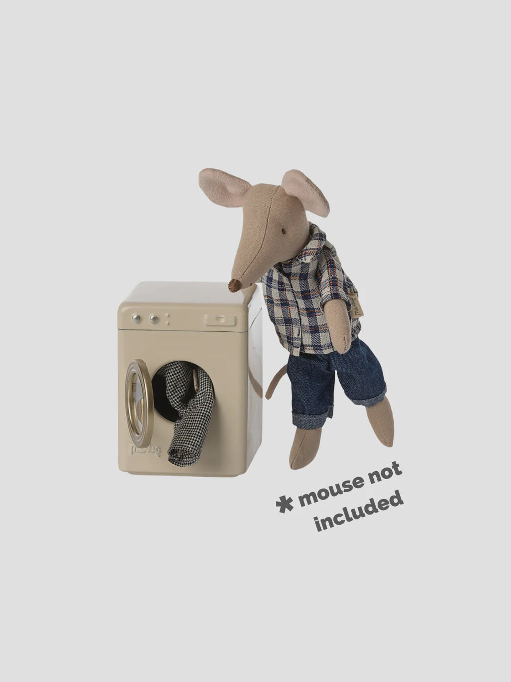 Maileg Washing Machine. Mouse