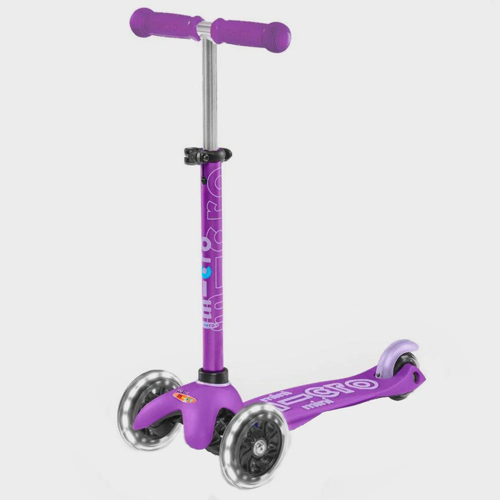 Micro Mini Deluxe LED Scooter - Purple