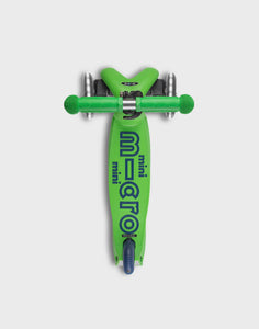 Micro Mini Deluxe LED Scooter - Green/Blue
