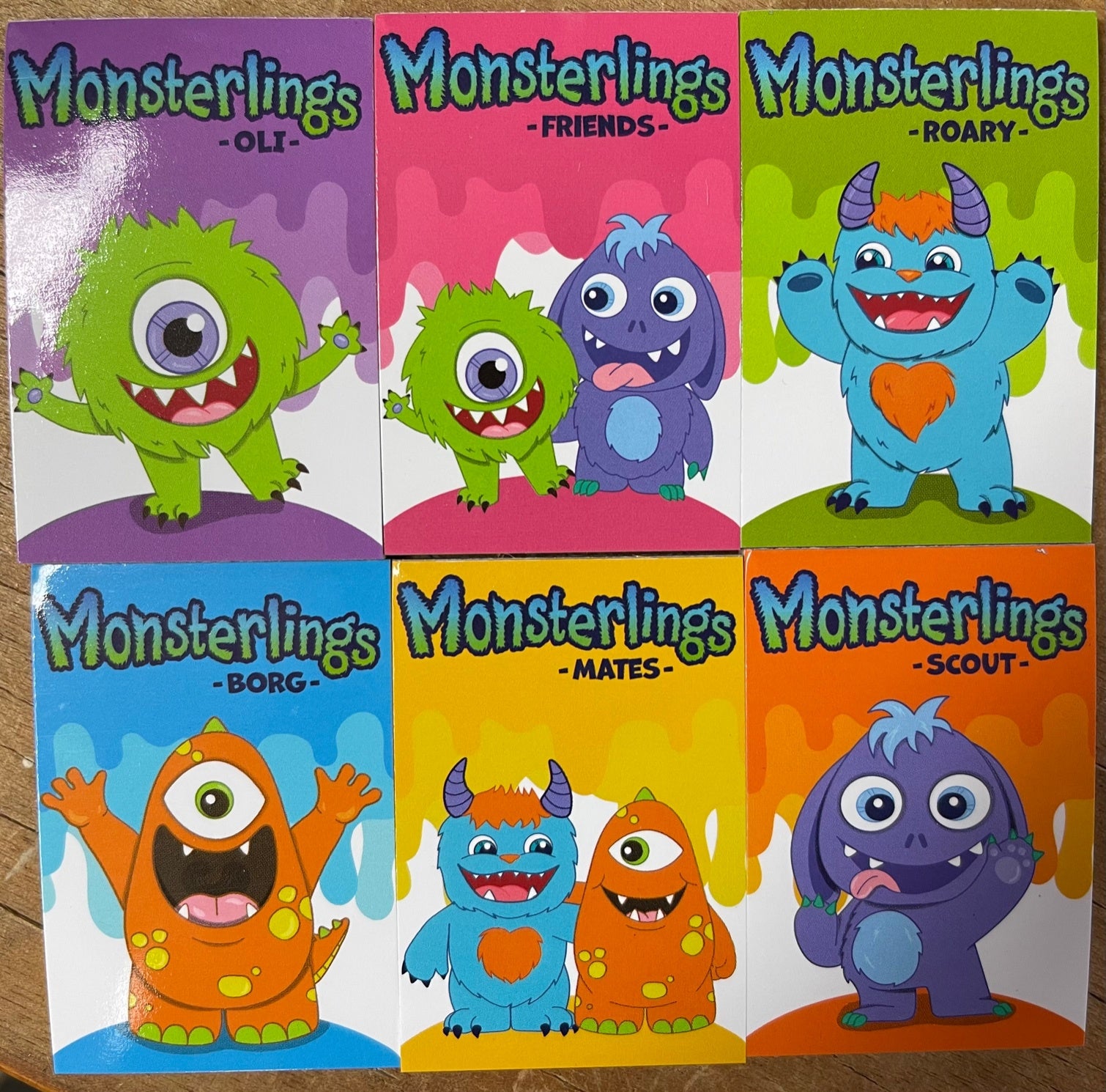 Monsterlings Scented Mini Notepads