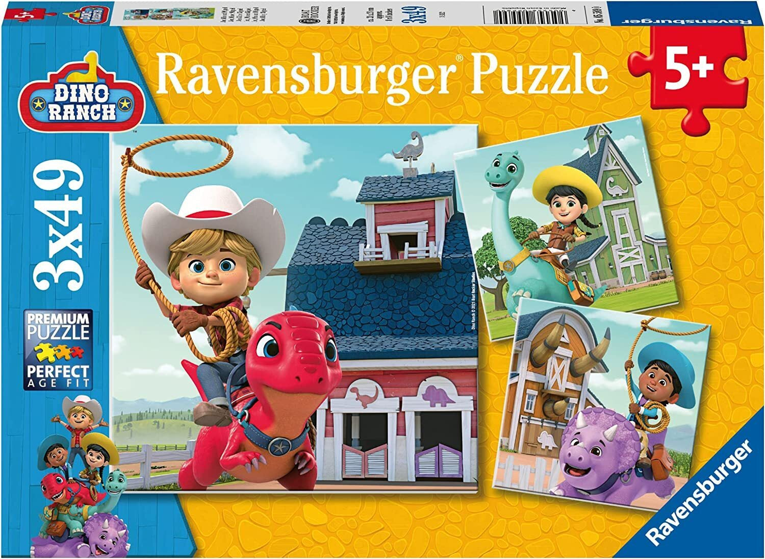 Ravensburger Jon Min And Miguel Puzzle - 3x49pc