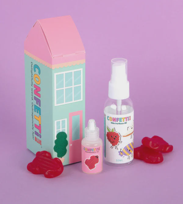 Confetti Blue Perfume Making Kit - Red Frogs