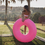 SunnyLife Pool Ring Glossy Neon Pink