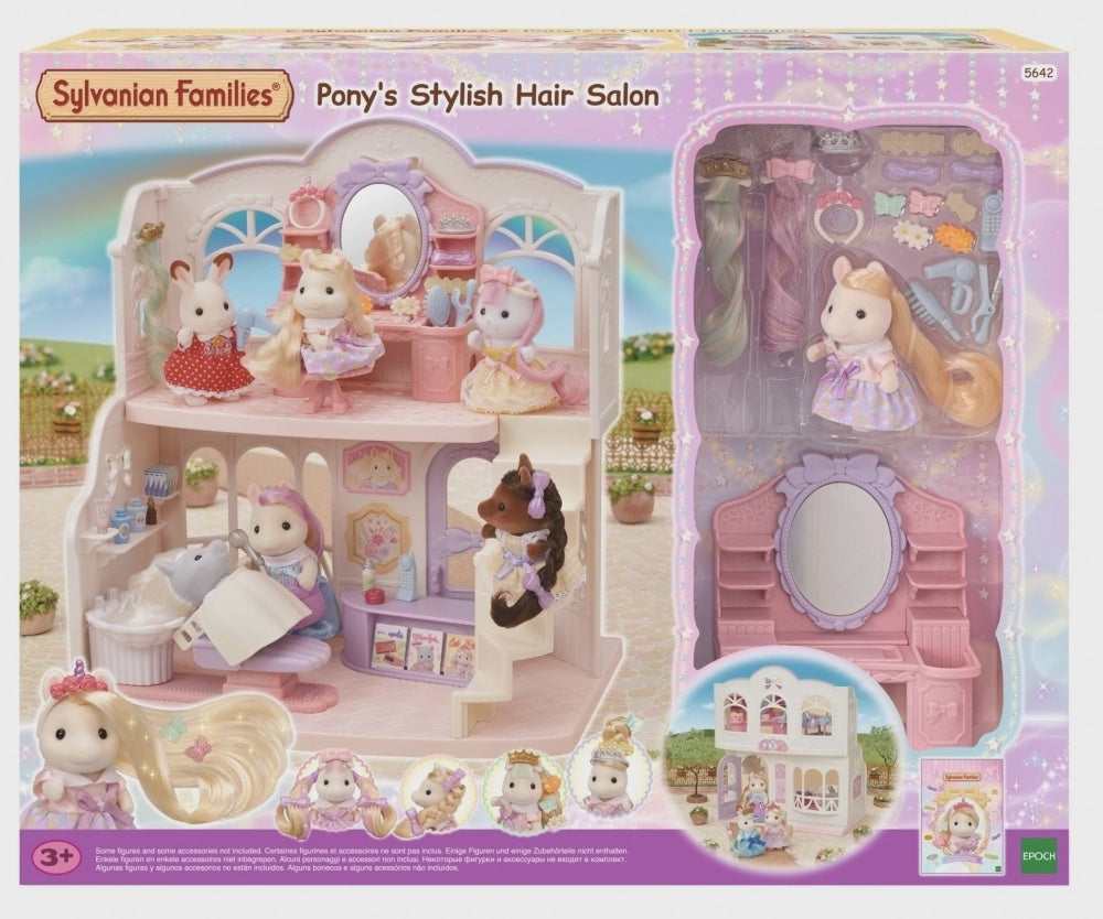 Sylvanian Families Pony's Stylish Hair Salon