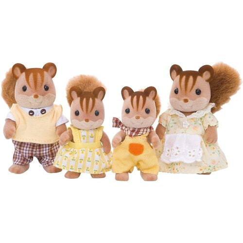 Sylvanian Families Walnut Squirrel Family