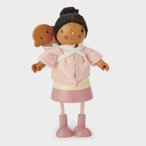 Tender Leaf Wooden Doll Set - Mrs Forrester and her Baby