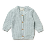 Wilson & Frenchy Mint Fleck Knitted Button Cardigan