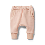 Wilson & Frenchy Organic French Terry Slouch Pant - Cameo Rose