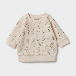 Wilson & Frenchy Wild Flower Organic Terry Sweat Sizes 3-5