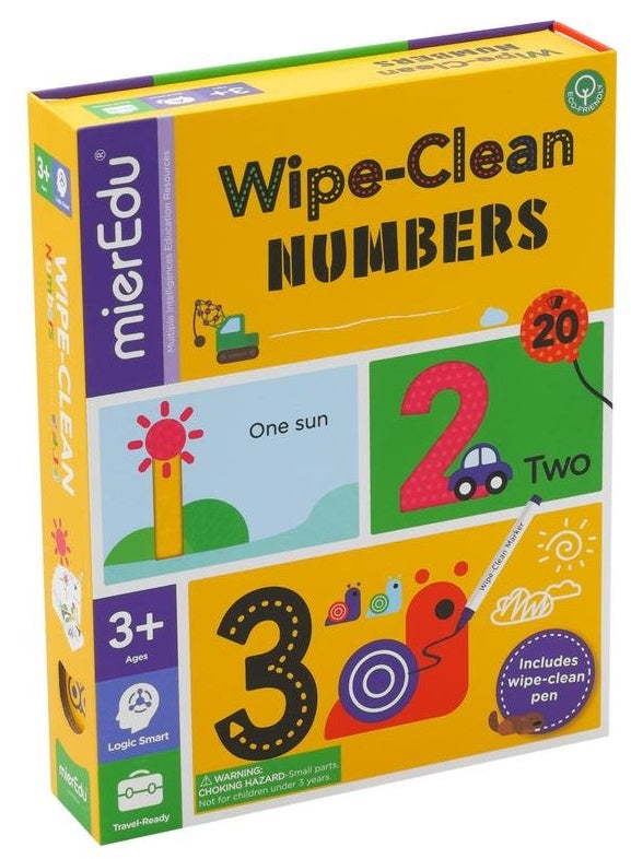 Wipe Clean Numbers