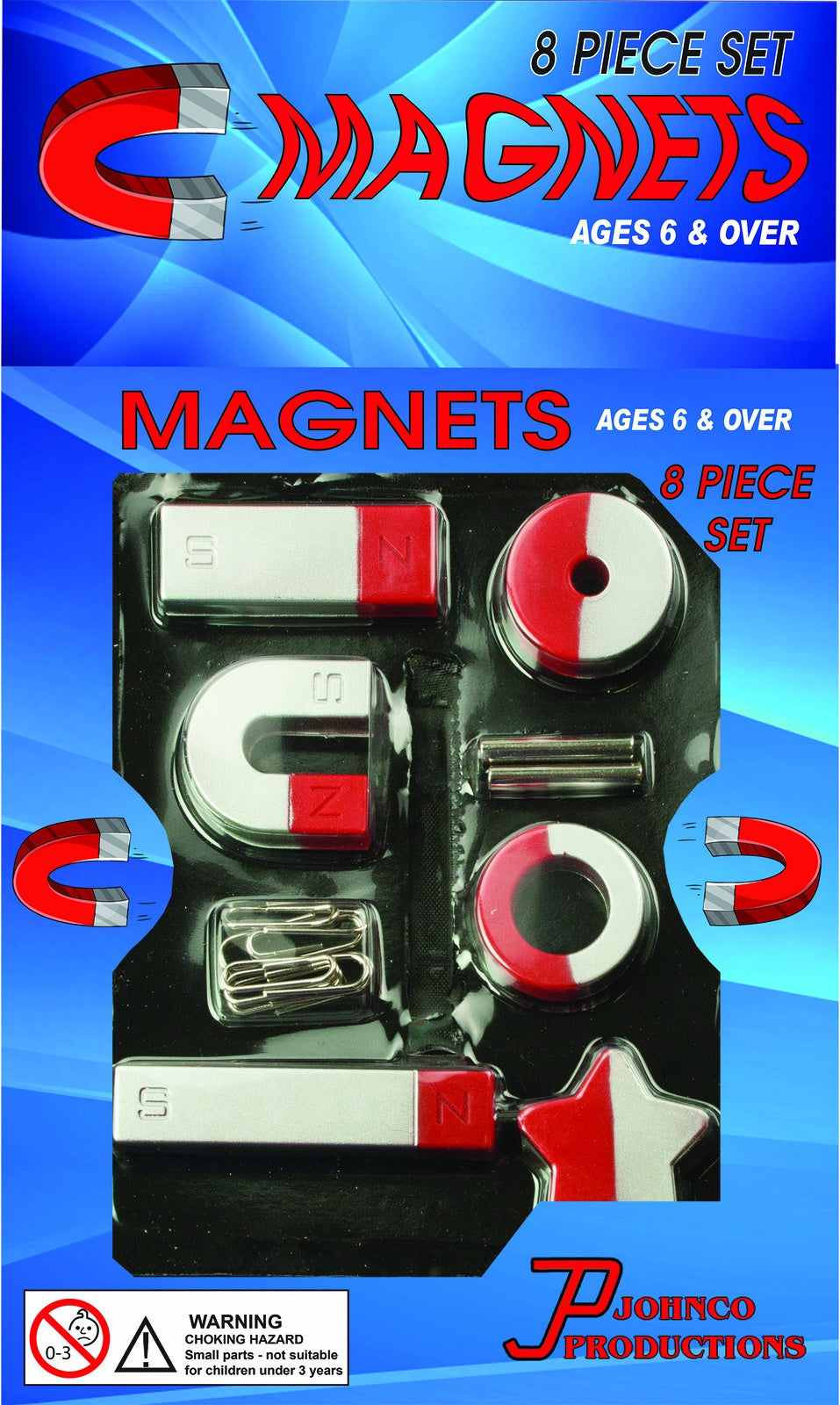 Johnco Magnets - 8 Piece