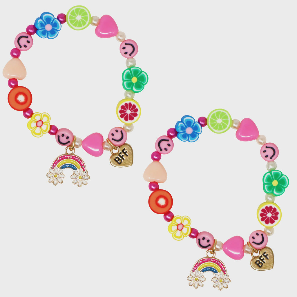 Pink Poppy BFF Bracelets Set