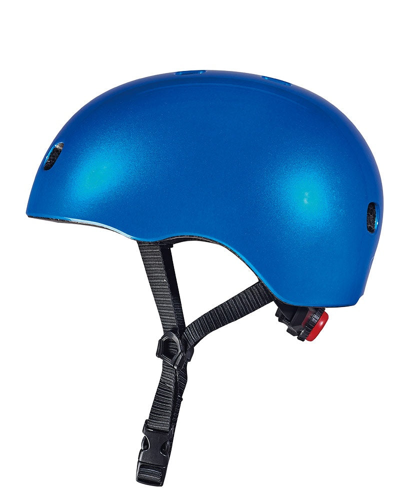 Micro Blue Metallic Helmet