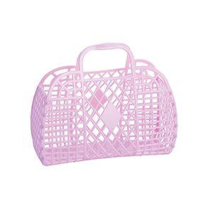 Sun Jellies  Retro Basket Lilac - small