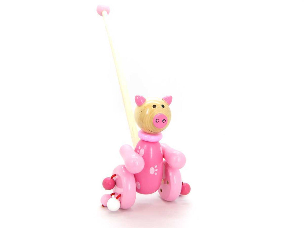 Push along Toy - Pig