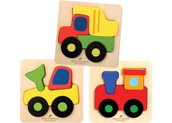 Discoveroo Chunky Puzzle Vehicle Assorted