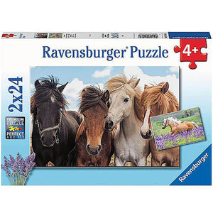 Horse Friends - 2x24pc Puzzles
