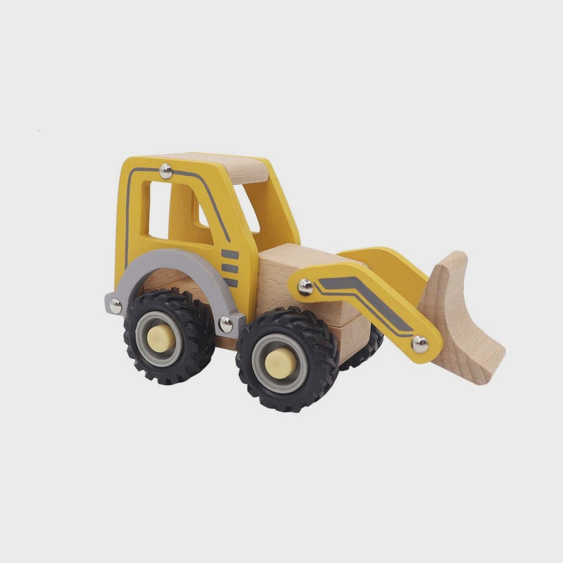 Wooden Construction Vehicle - Bull Dozer