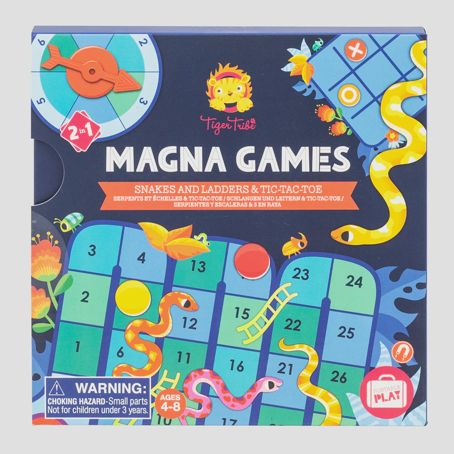 Tiger tribe - Magna Games - Snakes And Ladders & Tic-Tac-Toe